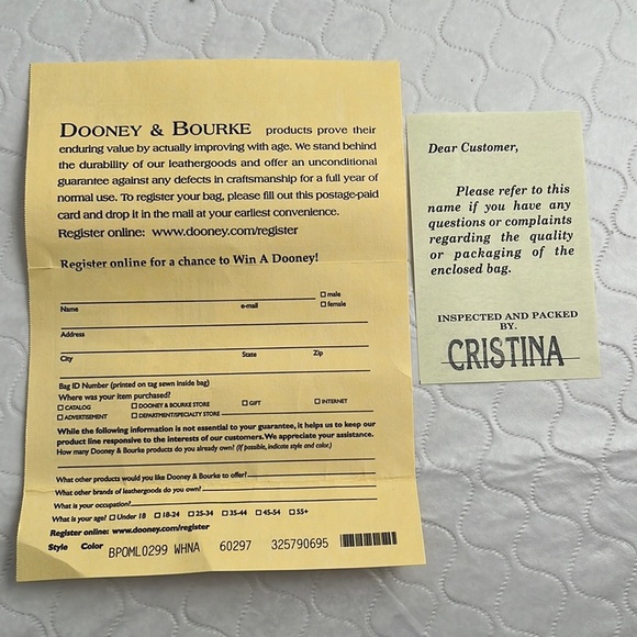 Dooney and Bourke multicolor grapefruit print canvas crossbody bag - Picture 12 of 13